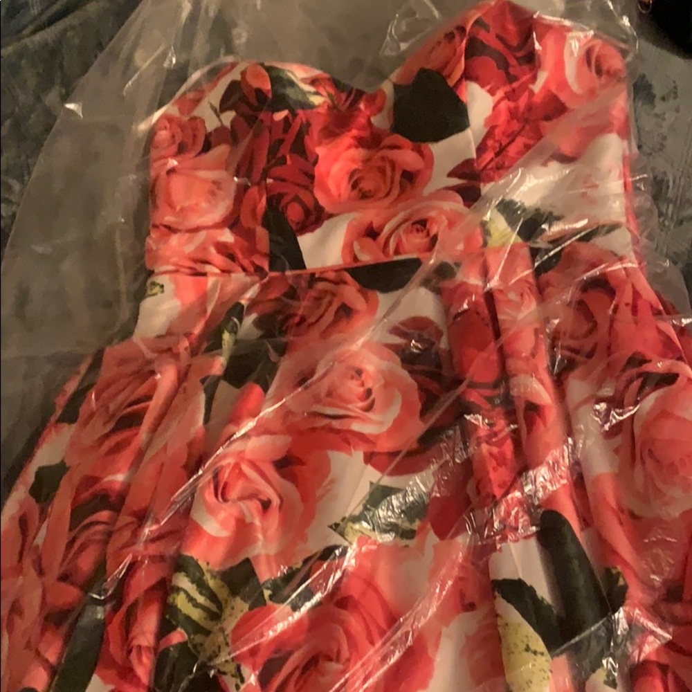Floral Dress from David’s Bridal